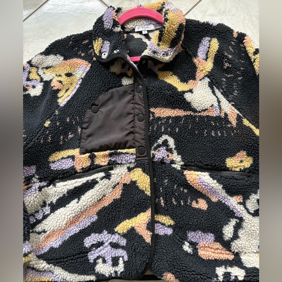 Anthropologie Movement Rocky Ridge Teddy Fleece Jacket - Picture 5 of 8